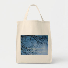 Psalm 5:3 Meine Stimme sollst du morgens hören Tragetasche