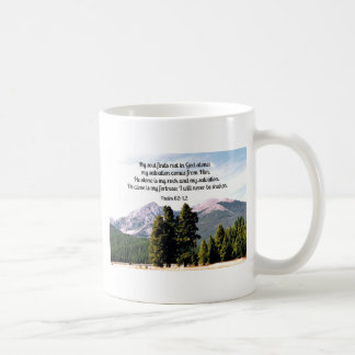 Psalm 62:1,2 tasse