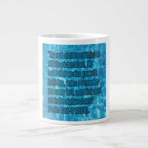Psalm 63:5-6 WEBU Tasse