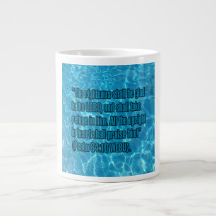 Psalm 64:10 WEBU Mug Jumbo-Tasse