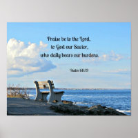 Psalm 68:19 Lob sei zum Herrn, zu Gott ....
