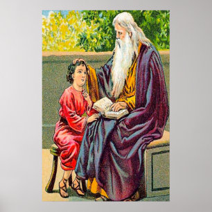 Psalm 78:1-7 Das Poster "Kinder Gottes Wege" lehre