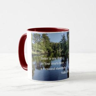 Psalm 84:10 Besser ist eines Tages in Ihren Gerich Tasse