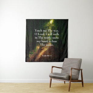 Psalm 86:11 wandteppich