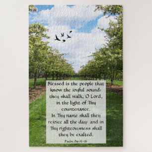 Psalm 89:15-16 puzzle