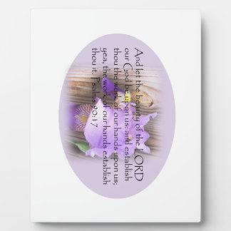 Psalm 90:17 KJV Bibelverse Fotoplatte