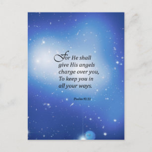 Psalm-91:11 Postkarte