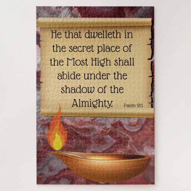 Psalm 91:1 puzzle (Vertikal)