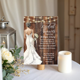 Psalm 91:2 Bridal Shower Invitation Einladung