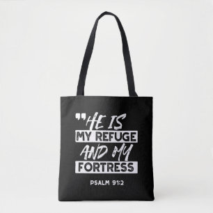 Psalm 91:2 - Meine Zuflucht und meine Festung Chri