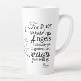 Psalm 91 Angel Protection Christlich Scripture Milchtasse