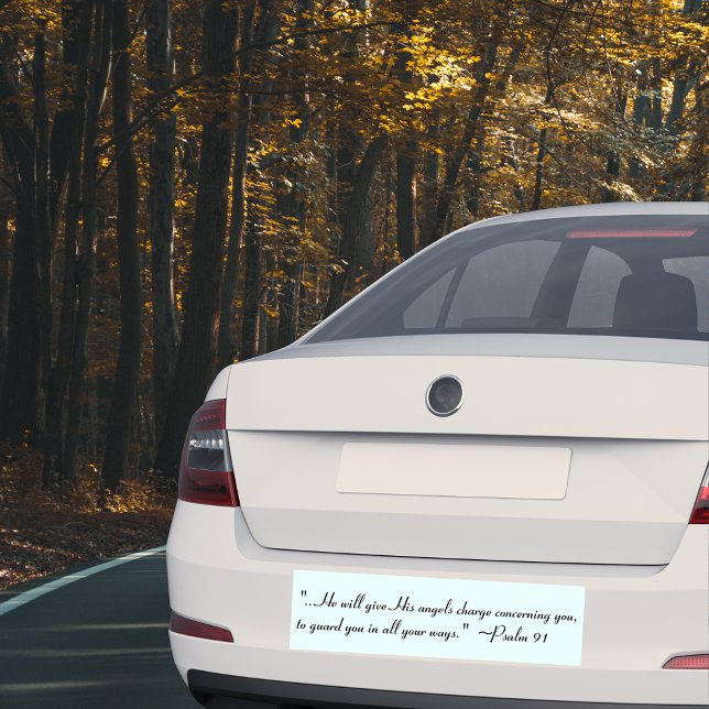 Psalm 91 Autoaufkleber (Von Creator hochgeladen)
