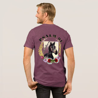 PSALM 91 BABY-RENNPFERDSTUTE Tri-Blend SHIRT