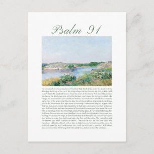 Psalm 91 Bibelvers Postkarte