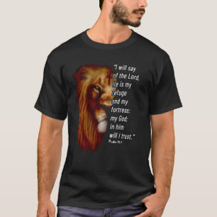 Psalm 91 Bibelverse T-Shirt