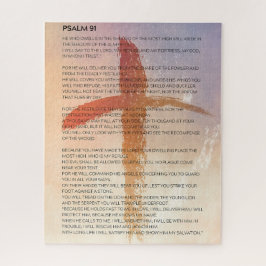 Psalm 91 Cross Painting Puzzle