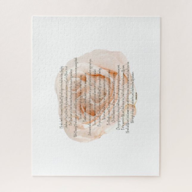 Psalm 91 Der Herr ist meine Zuflucht Puzzle (Vertikal)