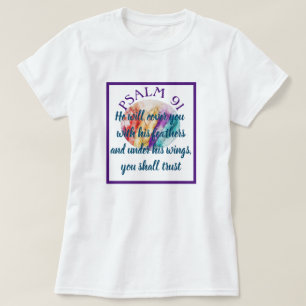 Psalm 91 Ein Gebet gegen Corona Virus Christlich T-Shirt