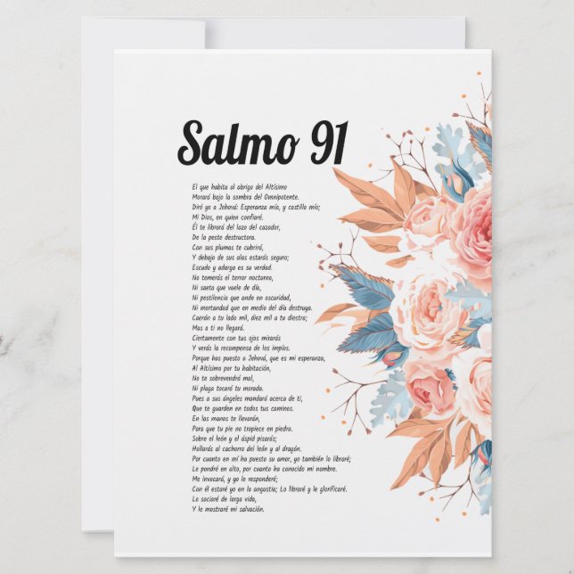 Psalm 91 einladung (Vorderseite)