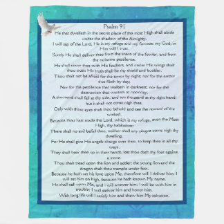 Psalm 91 fleecedecke