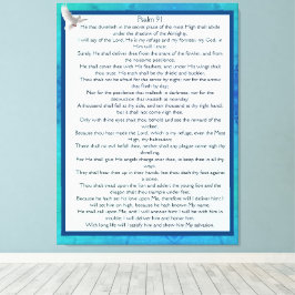 Psalm 91 leinwanddruck