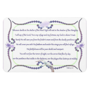 Psalm 91 magnet