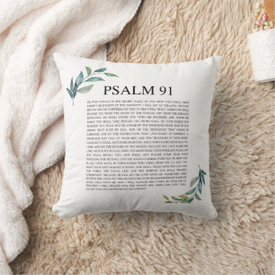 Psalm 91 NKJV Kissen