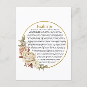 Psalm 91 NKJV Postkarte