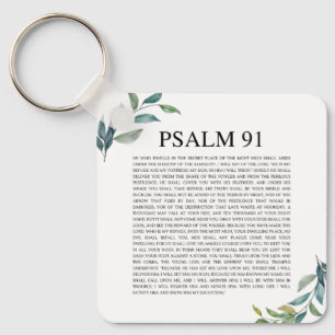 Psalm 91 NKJV Schlüsselanhänger