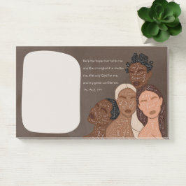 Psalm 91, TPT Black Women Große Gebete Post-it Klebezettel