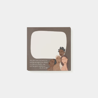 Psalm 91, TPT Black Women Large Checklist Post-it Klebezettel