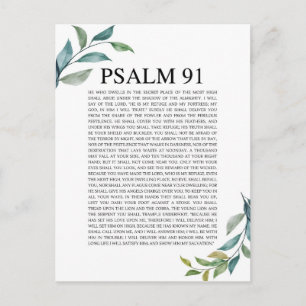 Psalm 91 Übersetzung: Postkarte