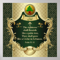Psalm 92:12 Maronite Church Cedar of Libanon