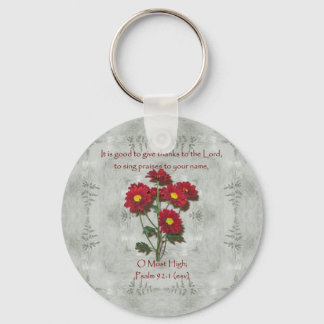 Psalm 92:1 ~ Danke an den Herrn Schlüsselanhänger