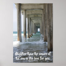 Psalm 93:4 Art Print