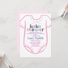 Psalm 9:2 Girl Baby Shower Invitation Einladung