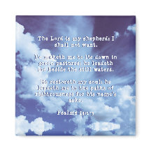 Psalm-Magnet 23:1-3 Bibelverse