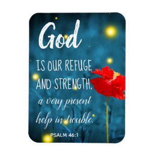 Psalm Scripture Magnet   Zitat der Inspirationsbib