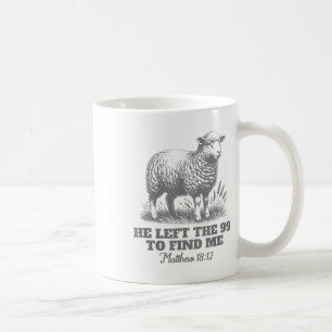 Psalm Verließ er die 99, um mich Jesus Christlich Kaffeetasse