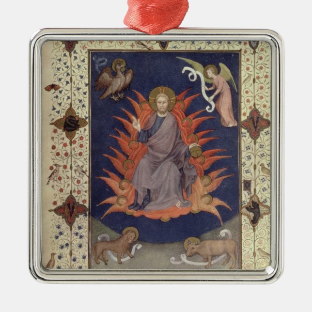 Psalme Mitgliedstaates 11060-11061 von Penitence: Silbernes Ornament (Vorne)