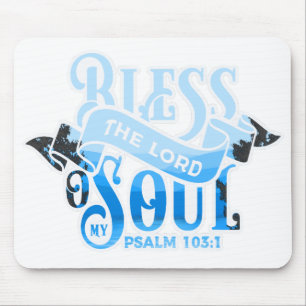 Psalmen 103 Christliches Design Mousepad