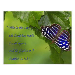 Psalmen 118:24 fotodruck