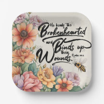 Psalmen 147:3 Christliches Bibelverse-Bild