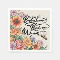 Psalmen 147:3 Christliches Bibelverse-Bild