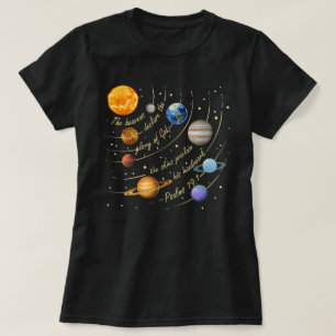 Psalmen 19:1 Klassischer Konversationszyklus T-Shirt