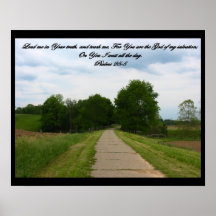 Psalmen 25:5 Poster