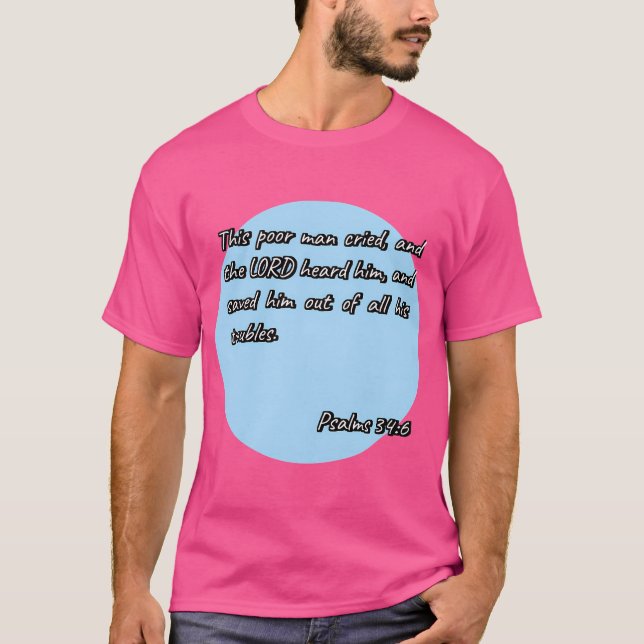 Psalmen 346 T-Shirt (Vorderseite)