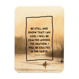 Psalmen 46:10 KJV Sei Still Christliche Bibelvers Magnet