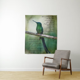 Psalmen 91:1-4 Inspiration Wandteppich