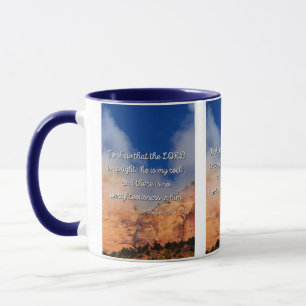 Psalmen 92:15 Bibelverse Zwei-Tone-Tasse Tasse